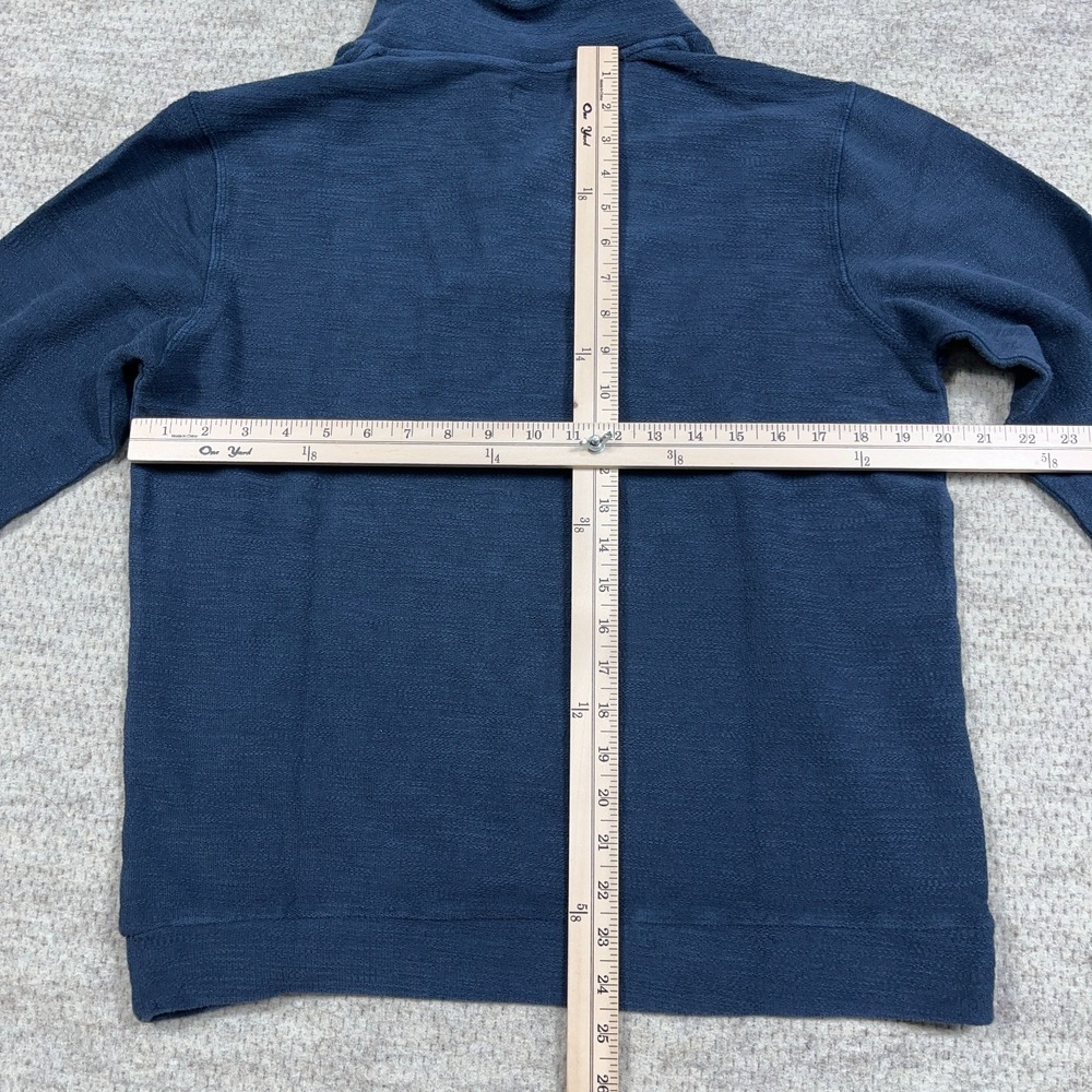 Marine Layer Sweater Men Small Blue Shawl Neck Pullover‎ Cotton Adult - Picture 7 of 10